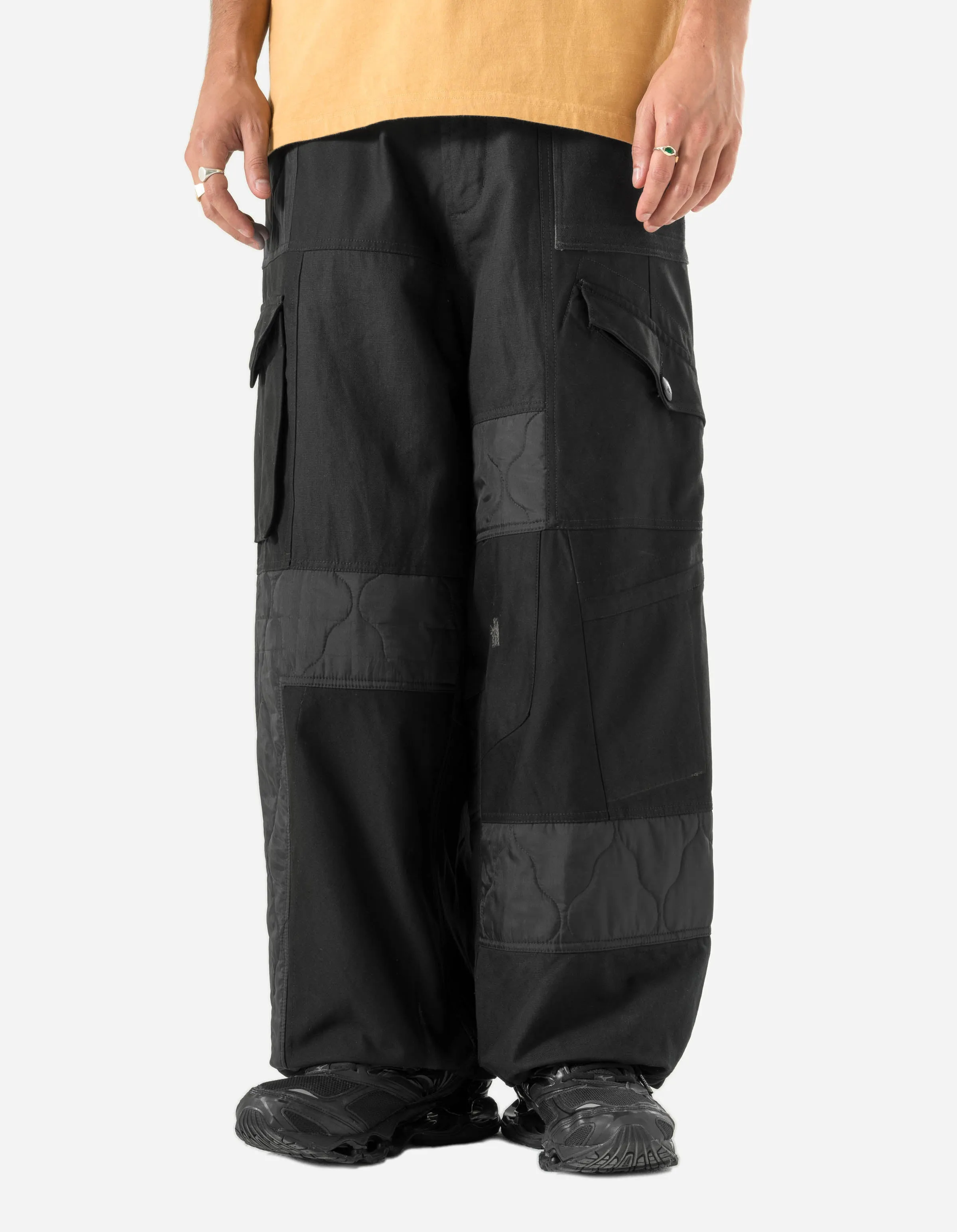 5268 Upcycled M59 Cargo Snopants Black