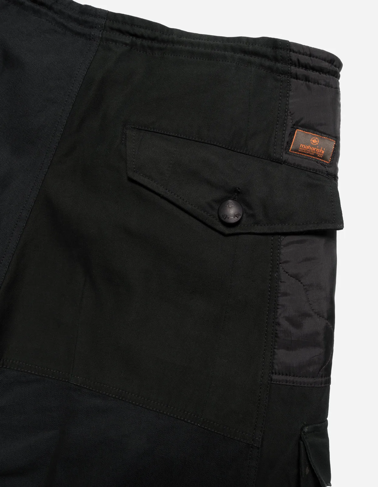 5268 Upcycled M59 Cargo Snopants Black