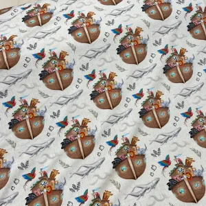 Aboard the Ark Cotton Jersey Fabric