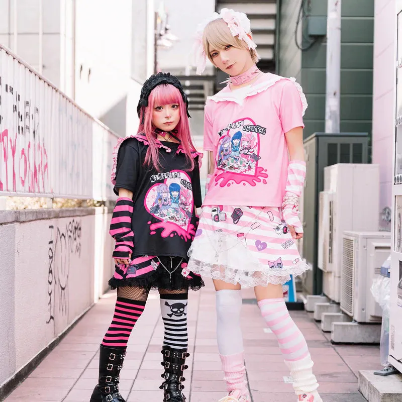 ACDC RAG x Menherachan pink skirt