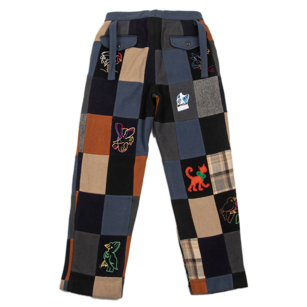 Animal Quilt Trousers