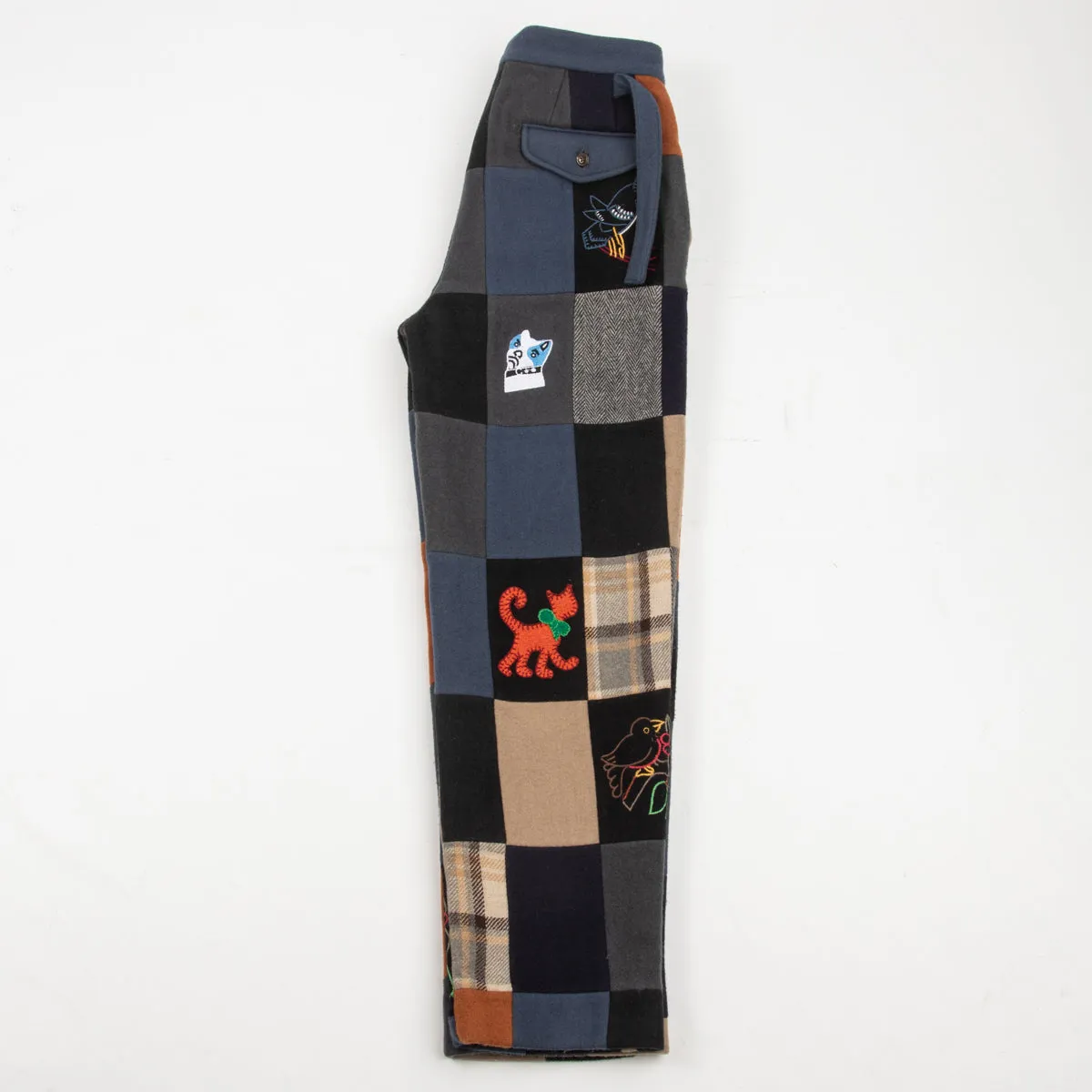 Animal Quilt Trousers