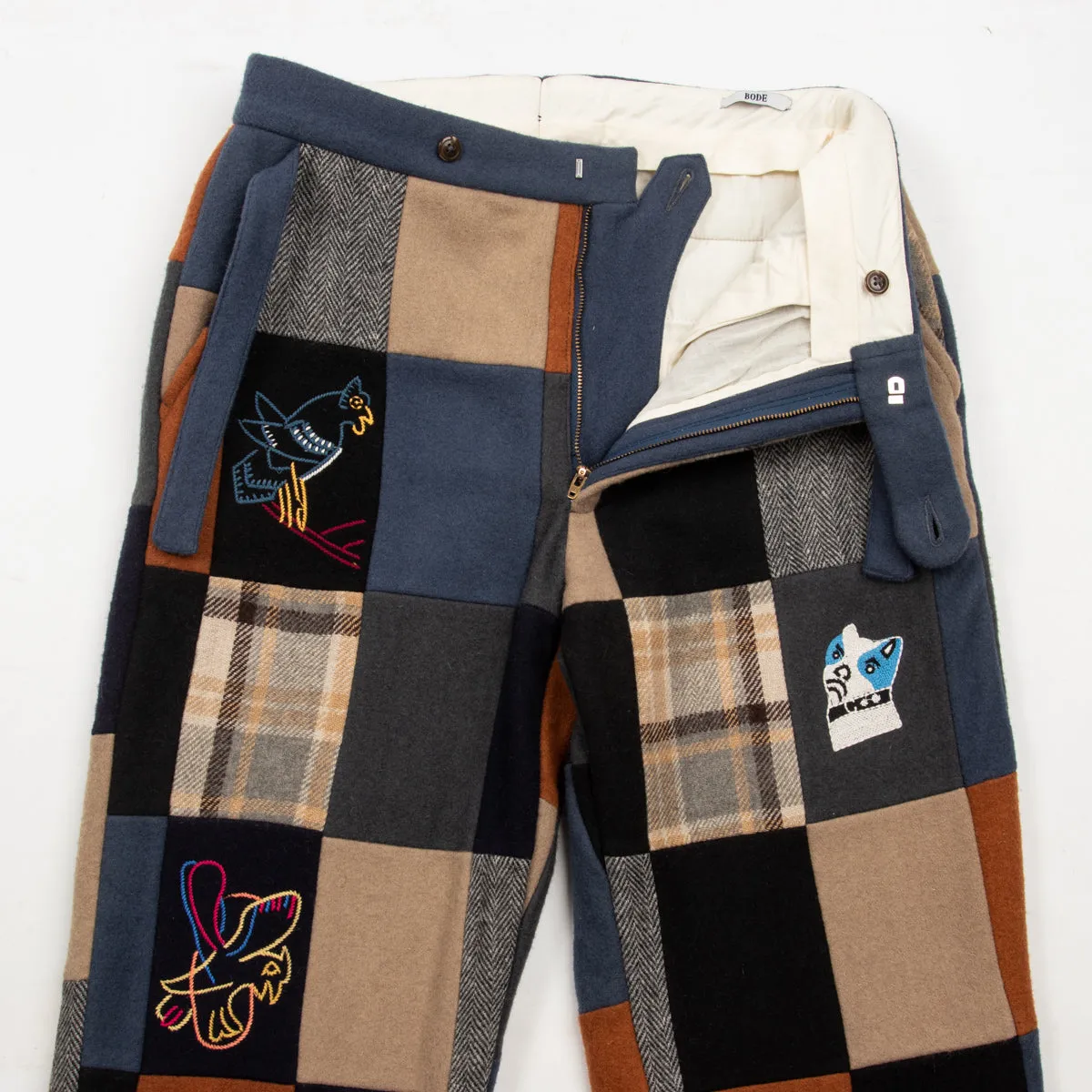 Animal Quilt Trousers