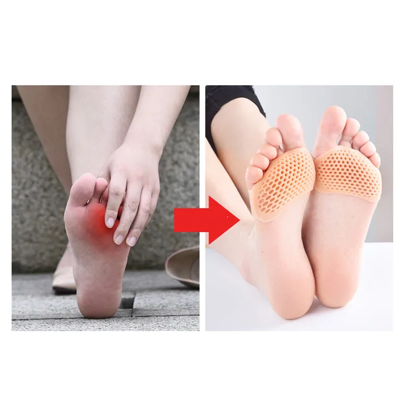 Anti-Slip Breathable Elastic Forefoot Protector Cushion