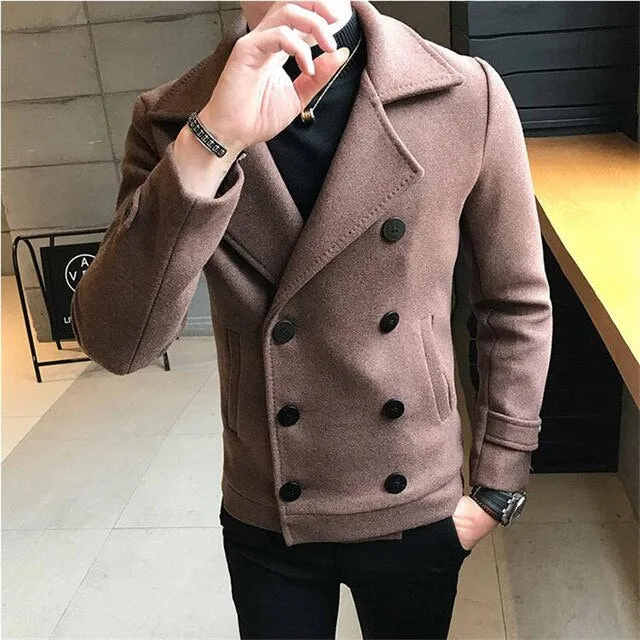 Antonios French Style Coat Men