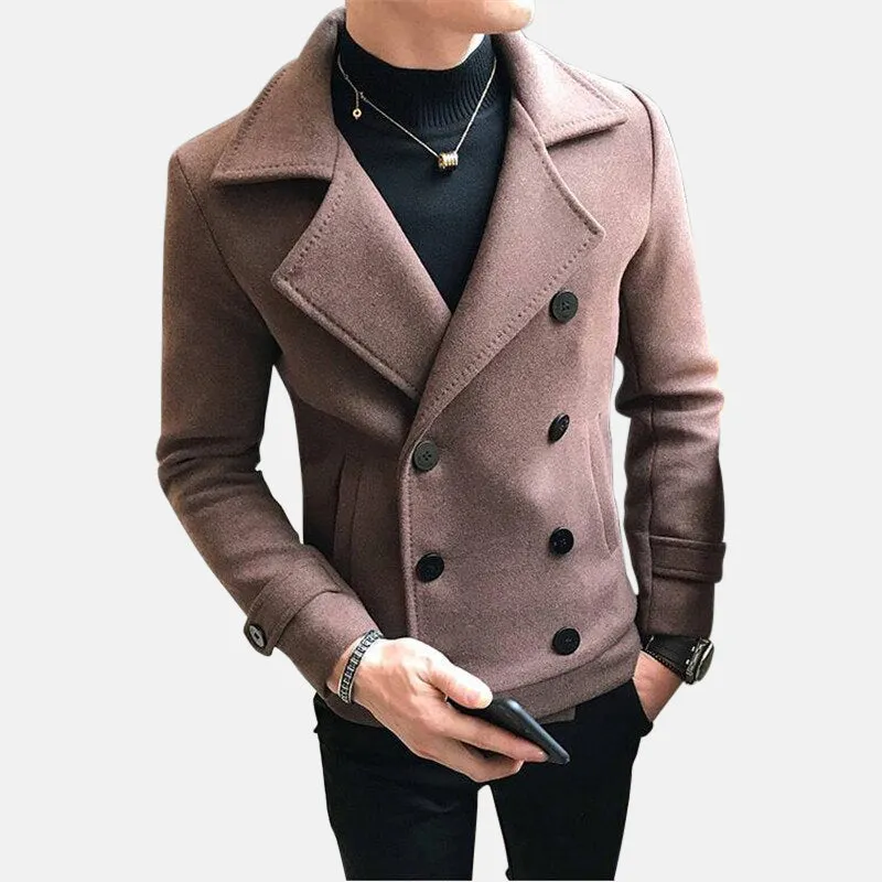 Antonios French Style Coat Men