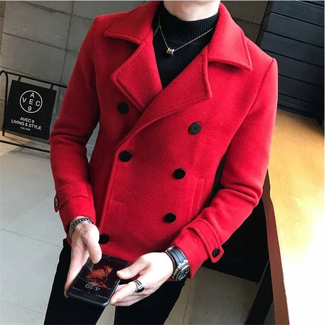 Antonios French Style Coat Men