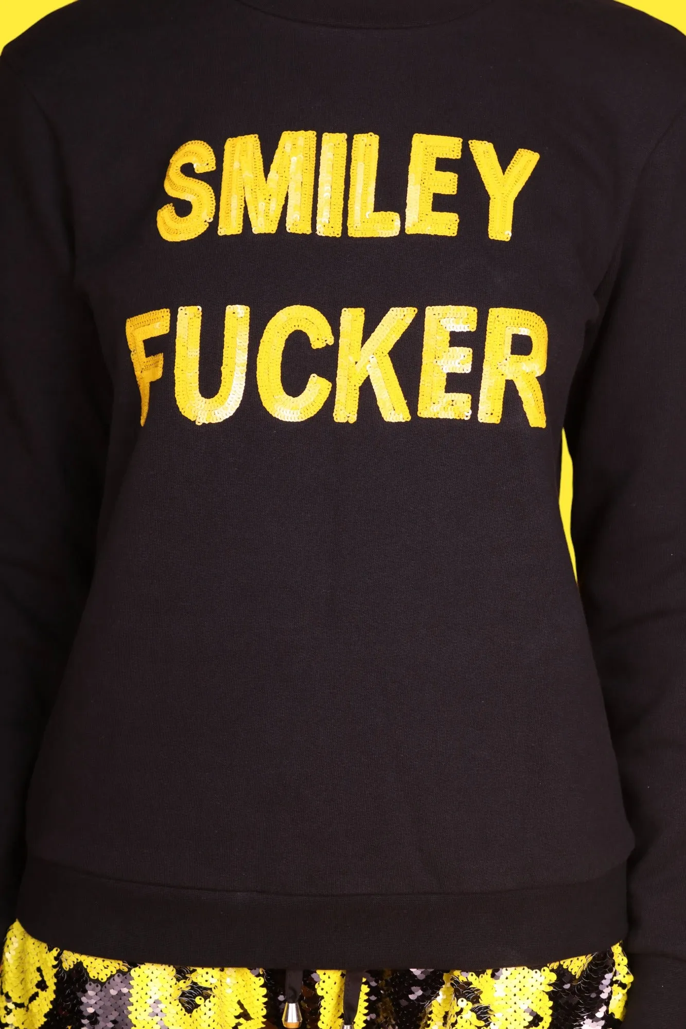 Any Old Iron x Smiley Smiley Fucker Sweatshirt