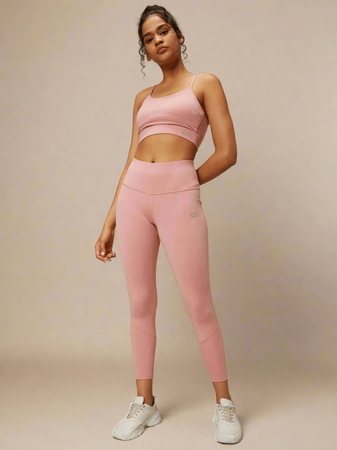 Ath Perform 7/8 High Waist Leggings Light Pink