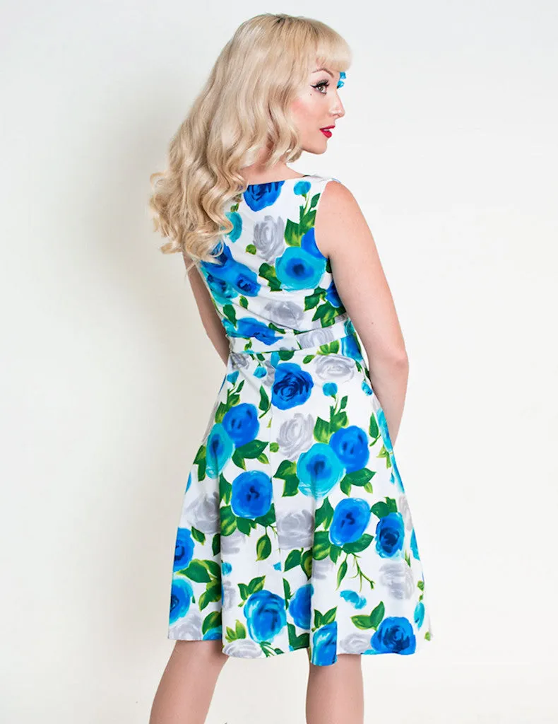 Ava Rose Blue Monique Dress