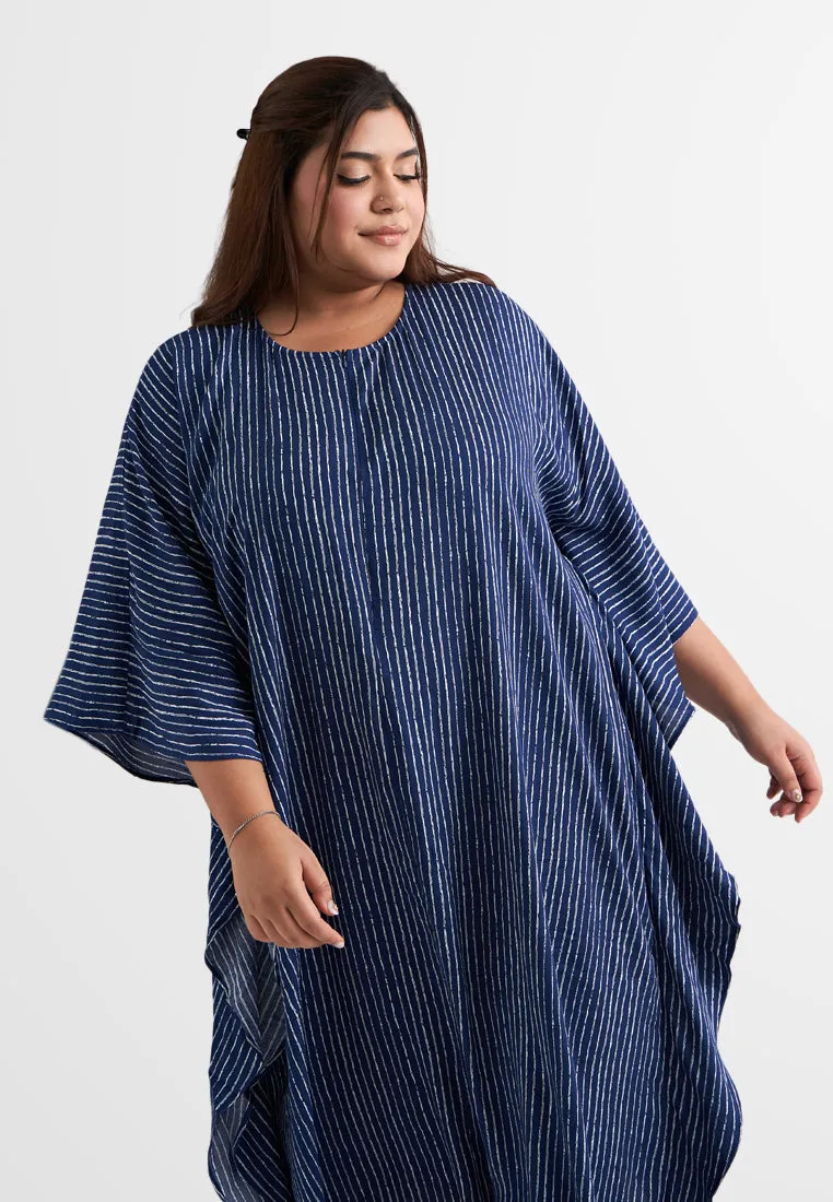 Bathia Cotton Rayon Lounge Caftan Dress