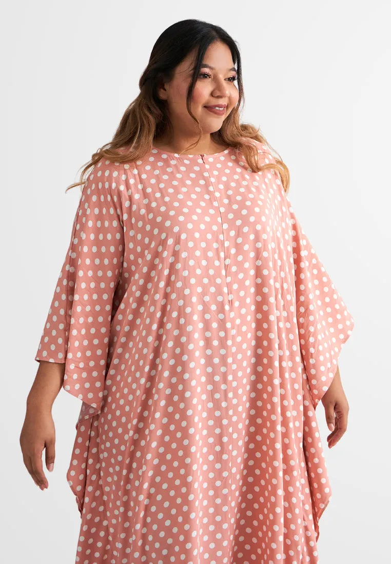 Bathia Cotton Rayon Lounge Caftan Dress