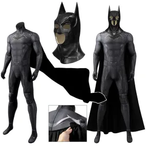 Batman Gotham Knights Dick Grayson Cosplay Costume Jumpsuit Cape Halloween Party Suit