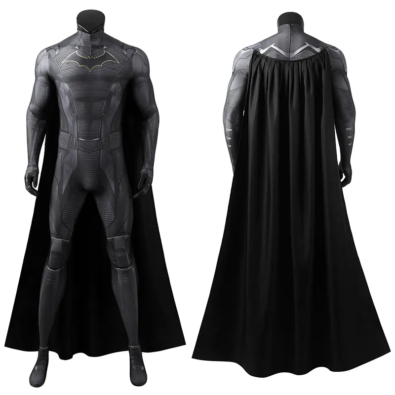 Batman Gotham Knights Dick Grayson Cosplay Costume Jumpsuit Cape Halloween Party Suit