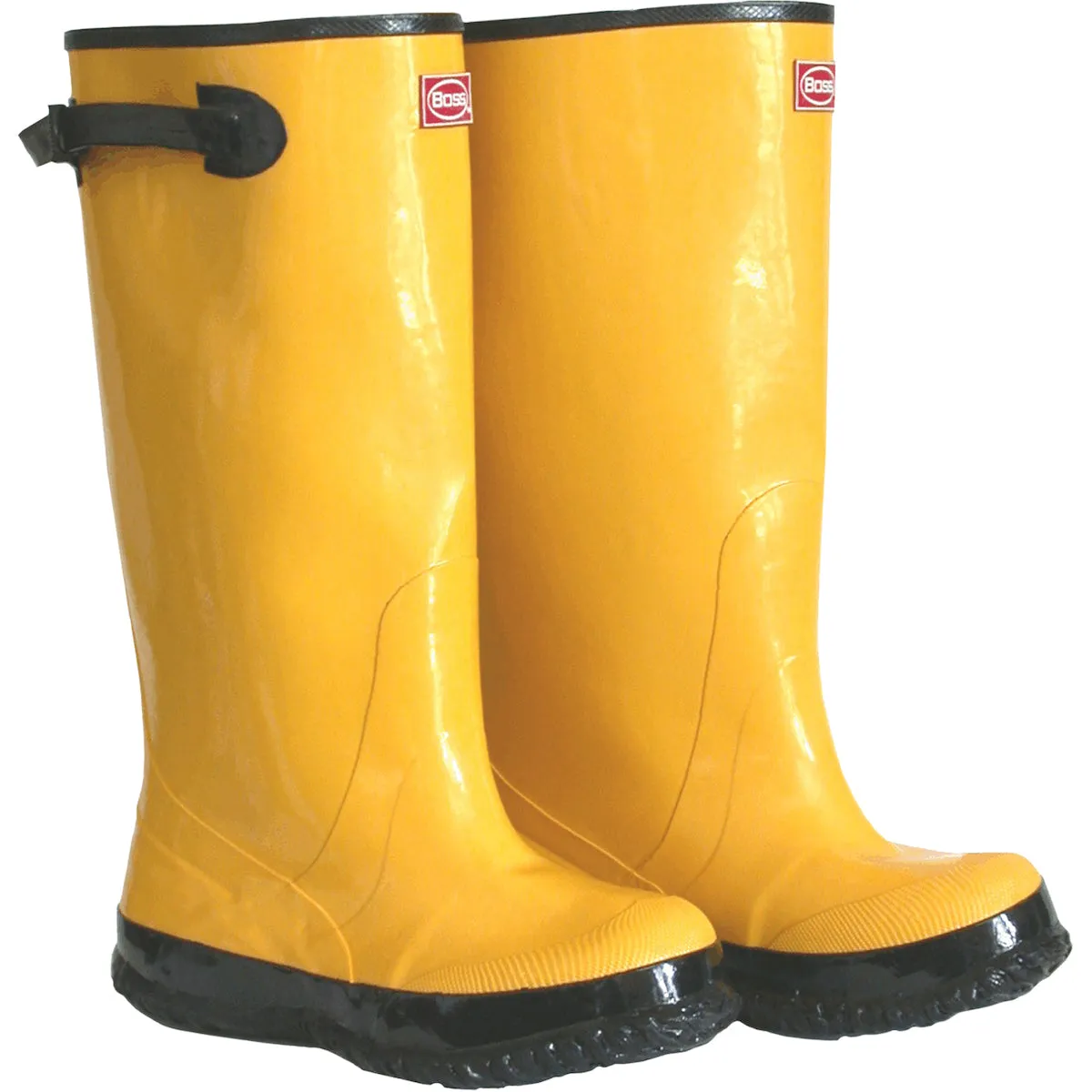 Boss 2KP4481 17" Yellow Bar-Tread Non-Slip Outer Sole Slush Boot (One Pair)