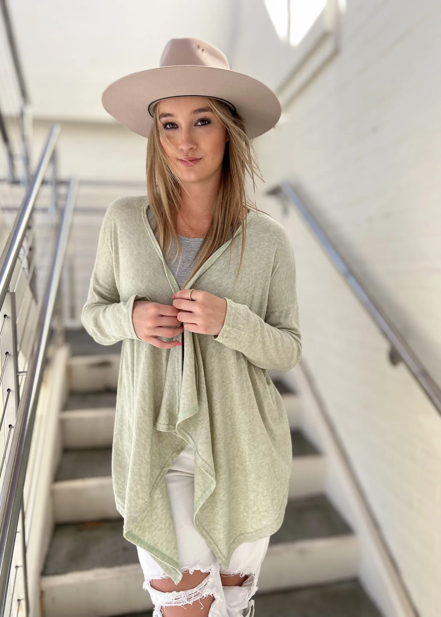 BRENTWOOD CARDIGAN SHORT seville