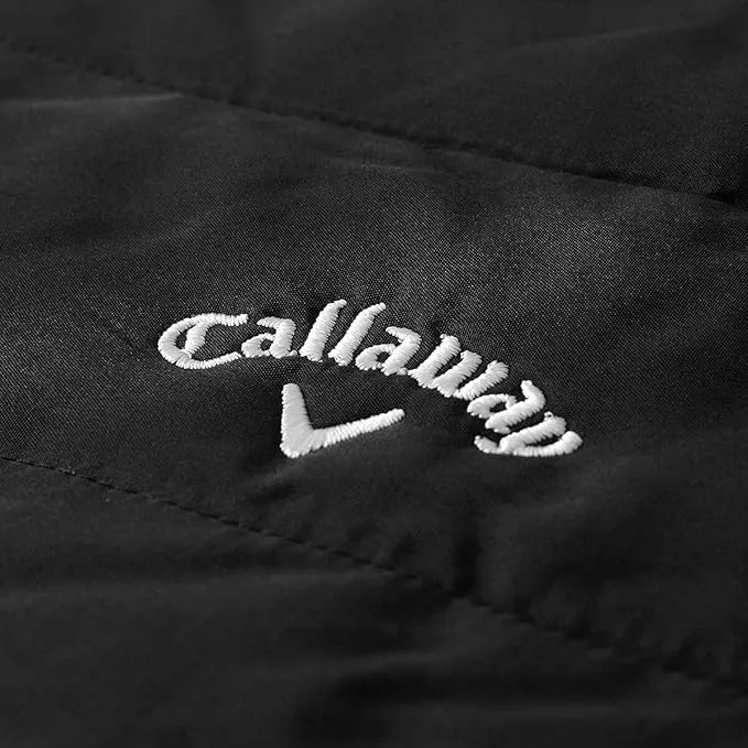 Callaway Golf Mens 2024 Wind Resistant Puffer Full Zip Padded Jacket