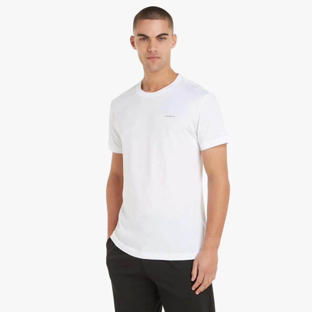 Calvin Klein Mens Institutional Short Sleeve Tee White