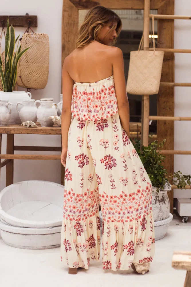 Cape Cod Jumpsuit Beige