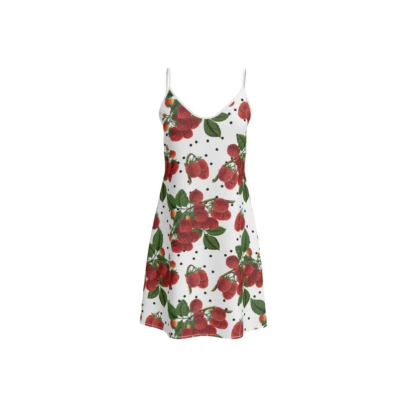 Colossal Raspberry Slip Dress