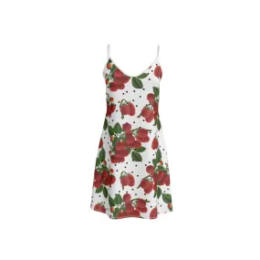 Colossal Raspberry Slip Dress