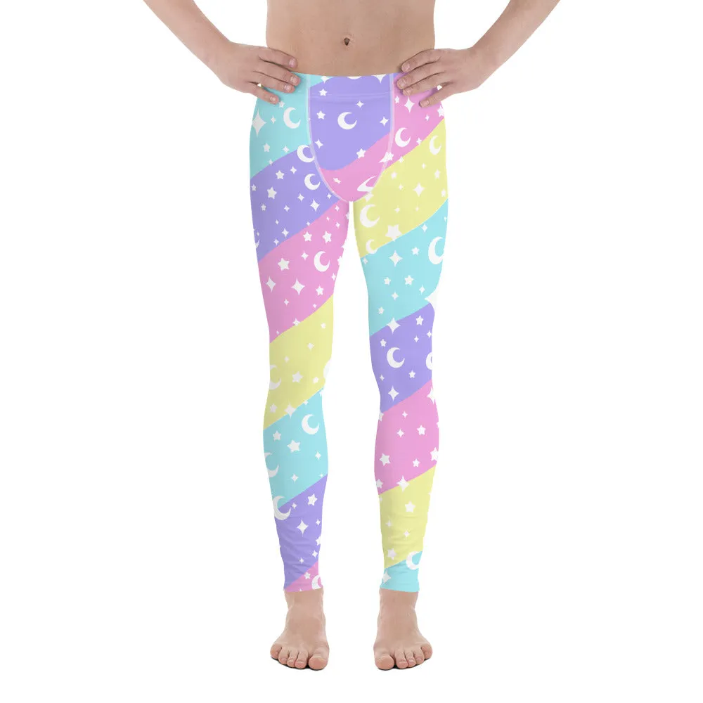 Cosmic Rainbow Men's Leggings