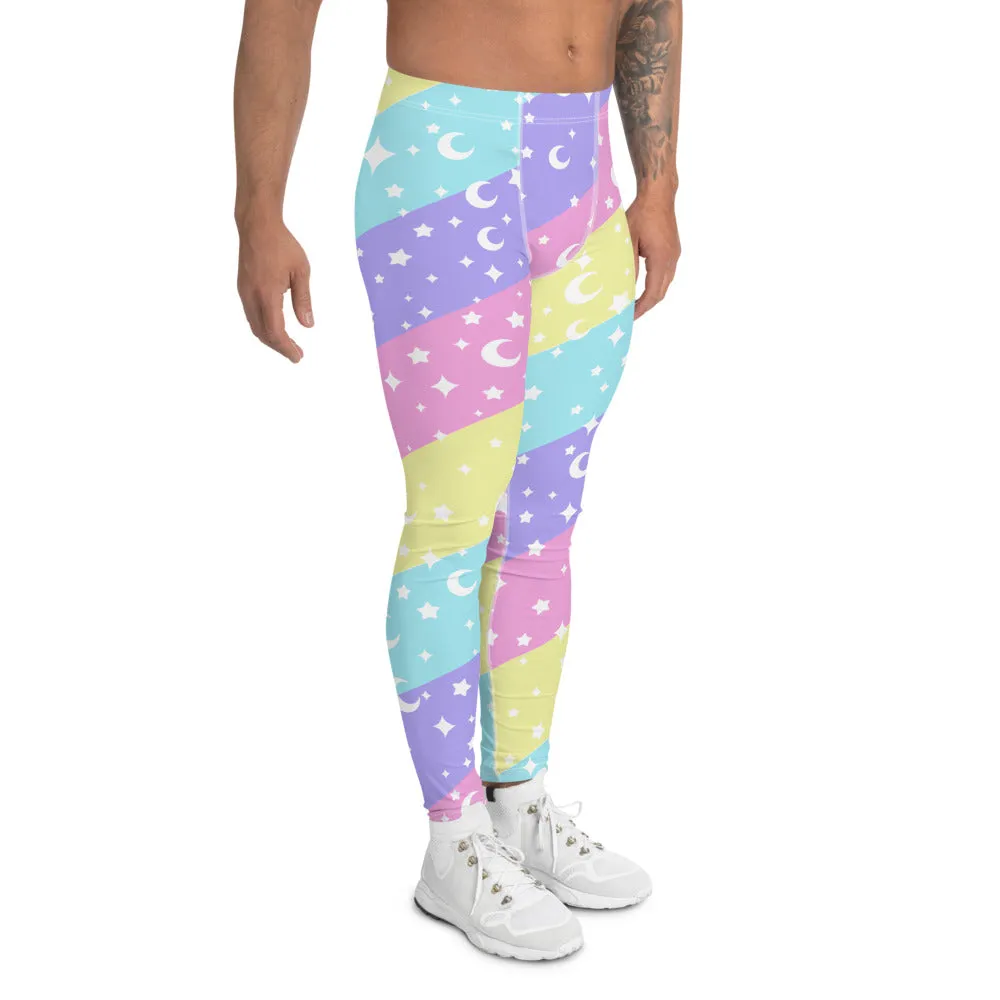 Cosmic Rainbow Men's Leggings