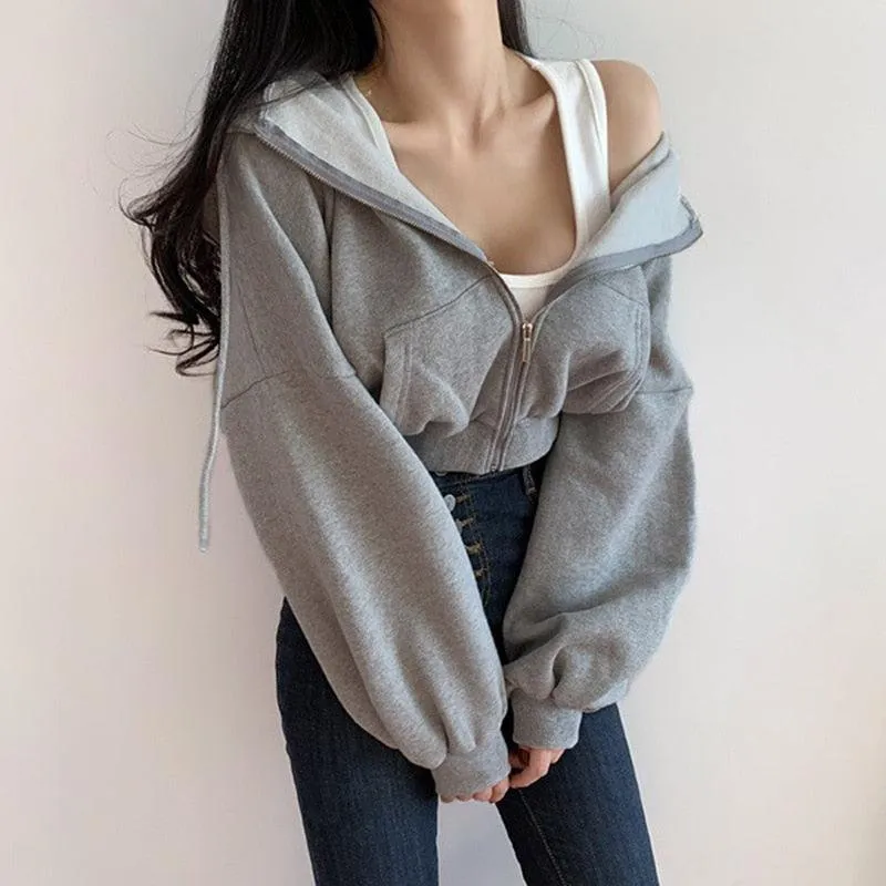 Crop Top Hoodies