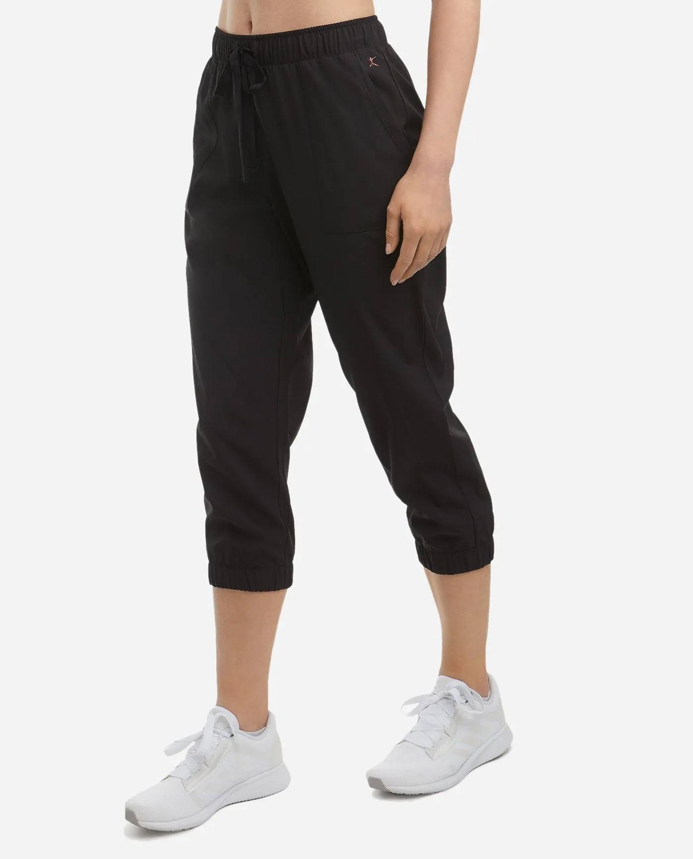 Cropped Woven Jogger