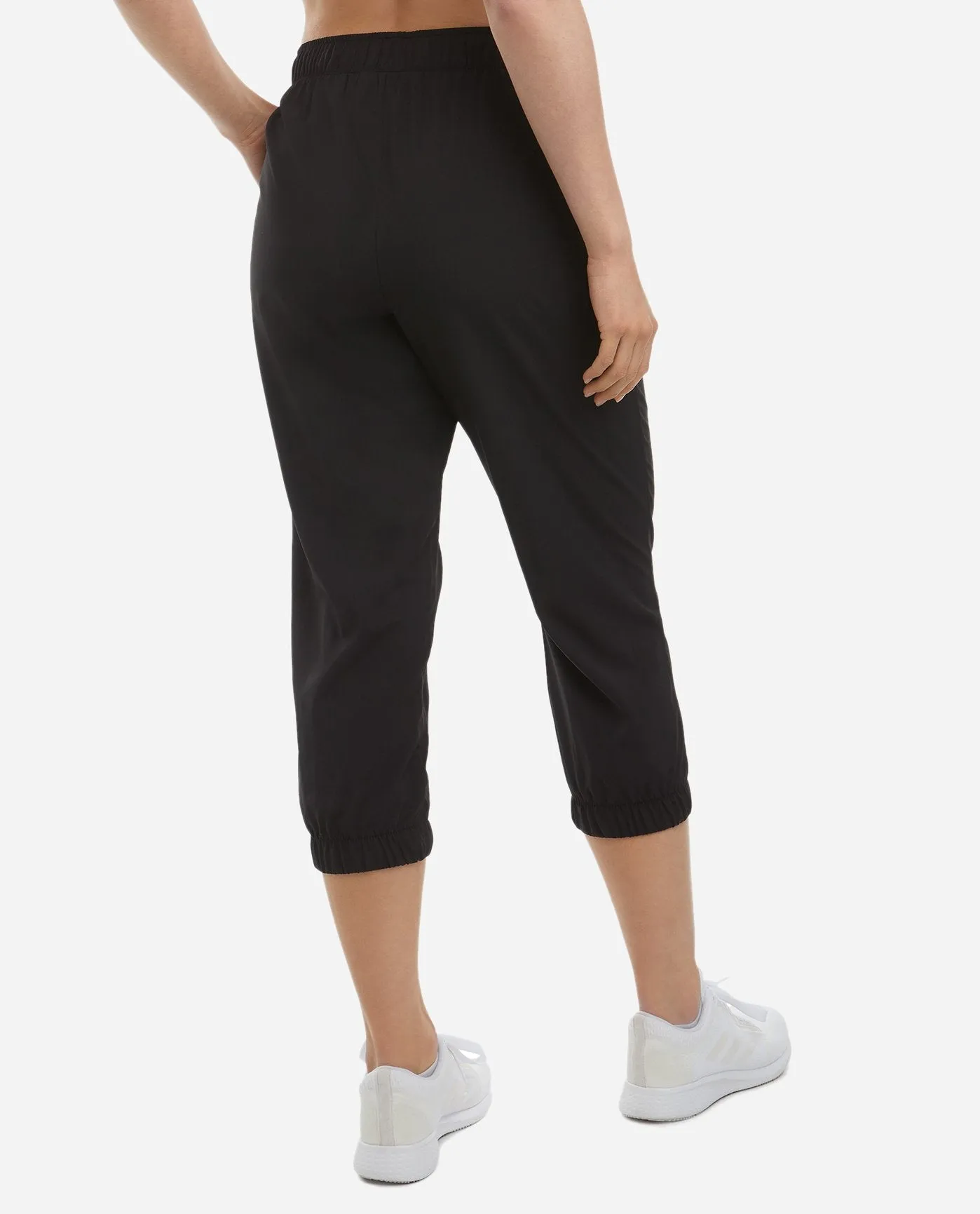 Cropped Woven Jogger