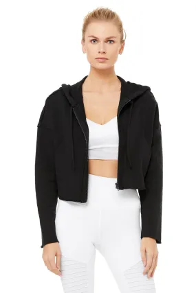 Cruiser Crop Jacket - Black