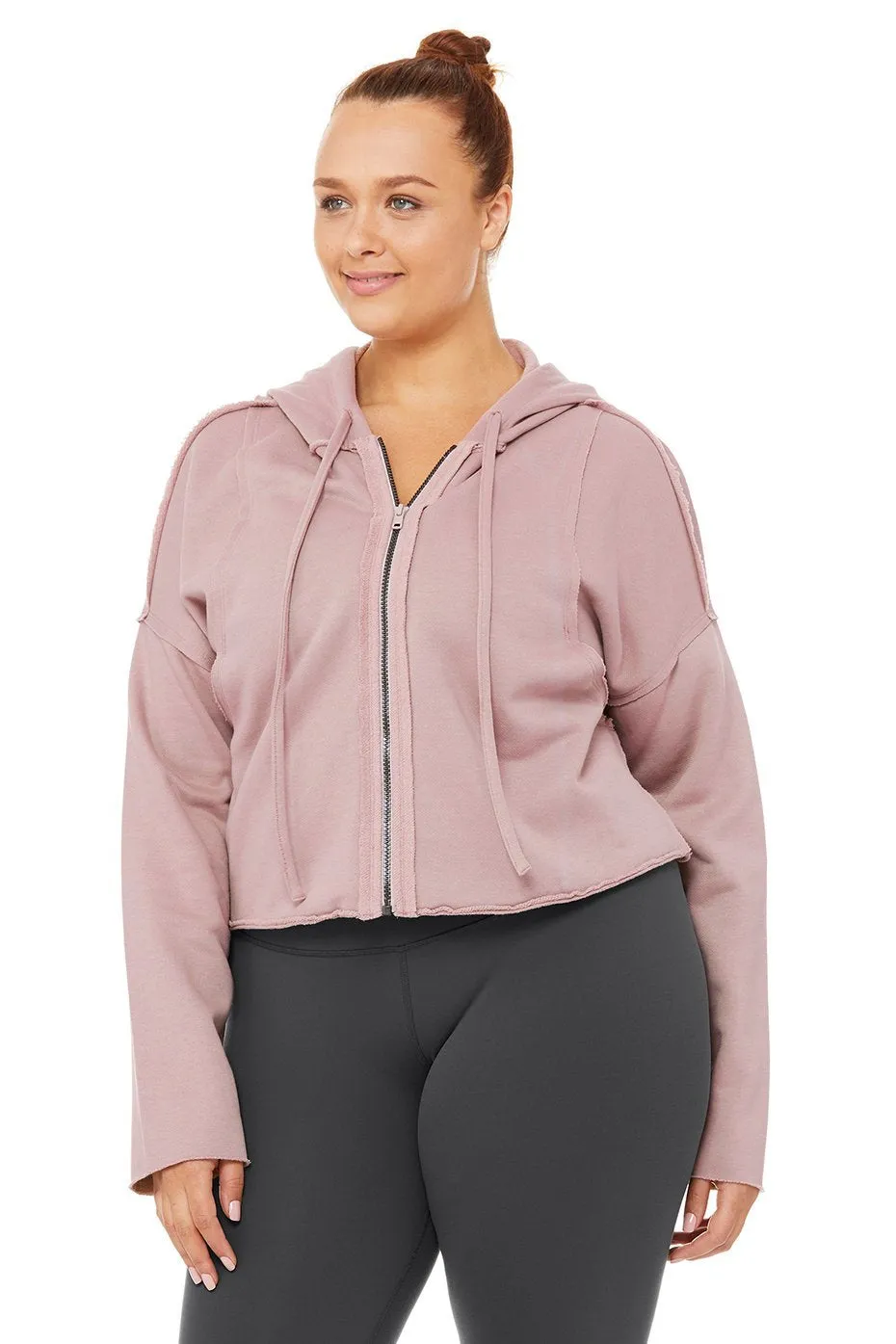 Cruiser Crop Jacket - Dusted Plum