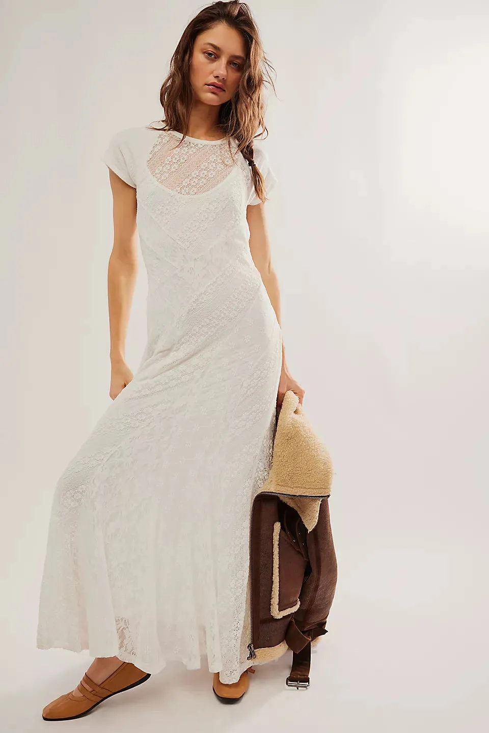 Cypress Maxi Dress- Optic White