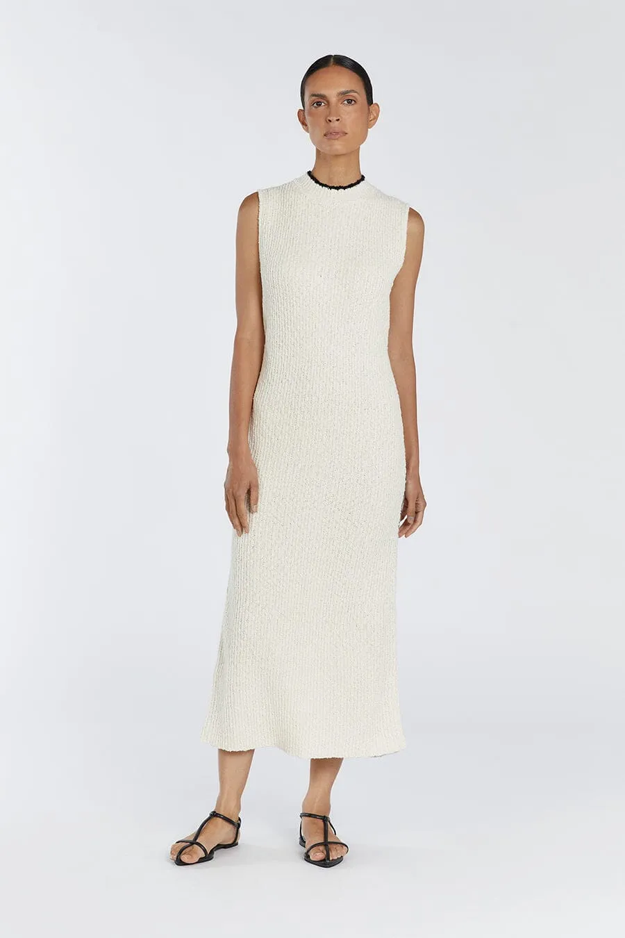 DAKOTA CREAM BOUCLE DRESS