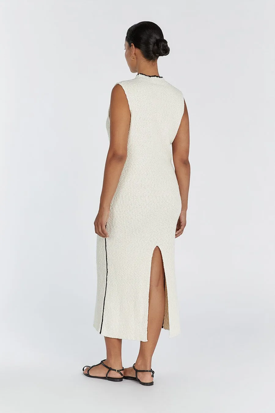 DAKOTA CREAM BOUCLE DRESS