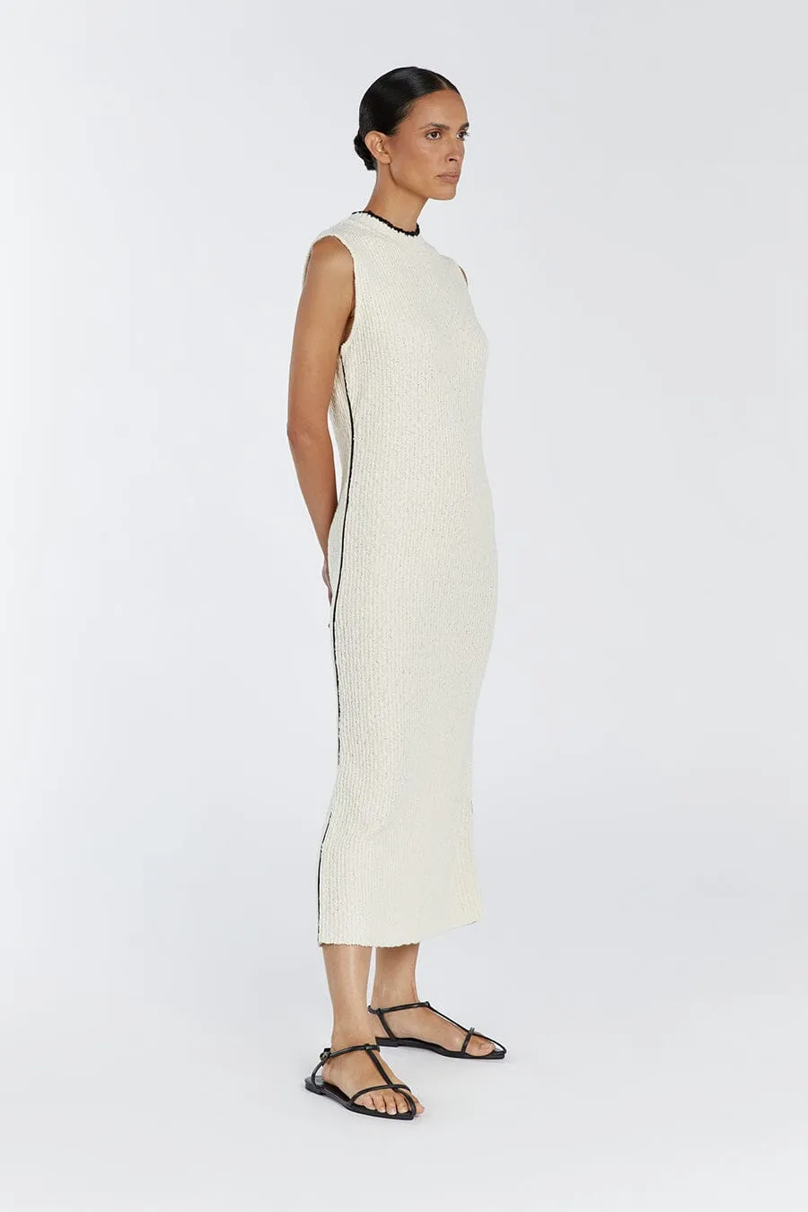 DAKOTA CREAM BOUCLE DRESS