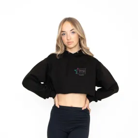 Dance Stars Raw Cropped Adult Hoodie