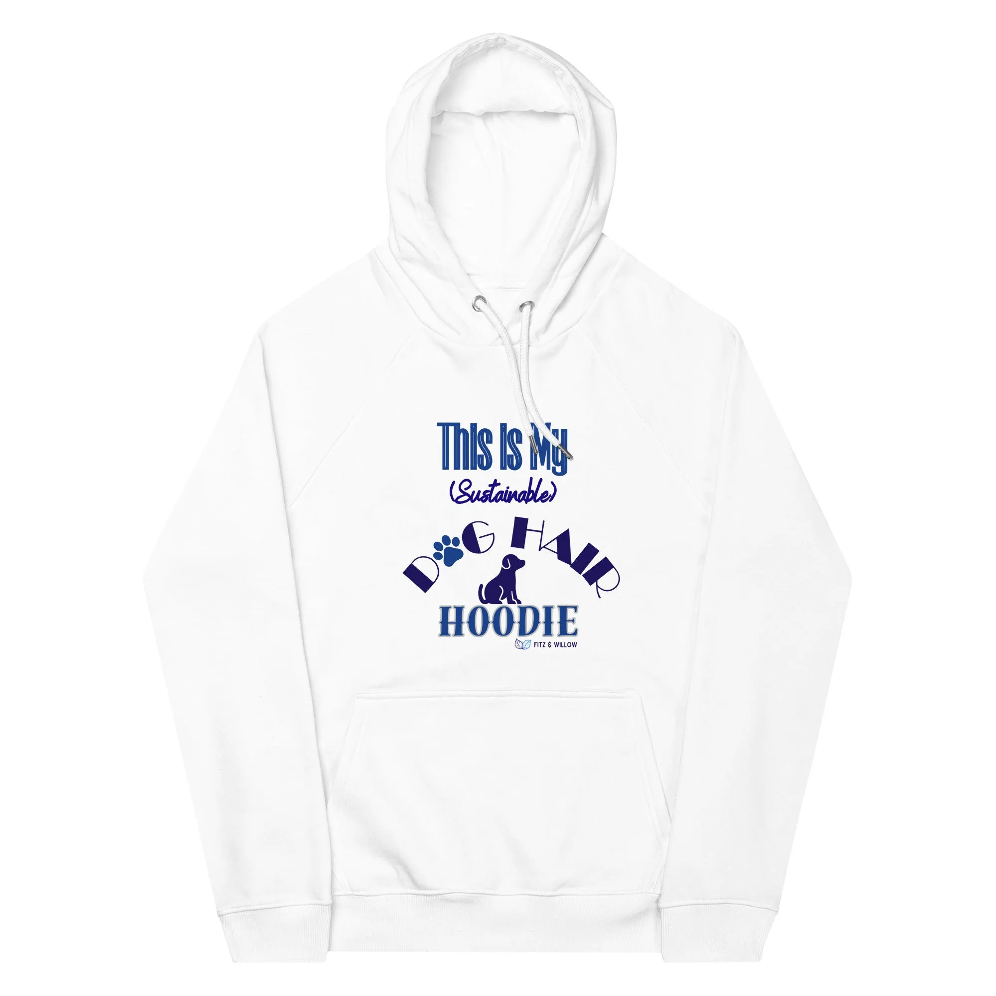 Dog hair organic hoodie