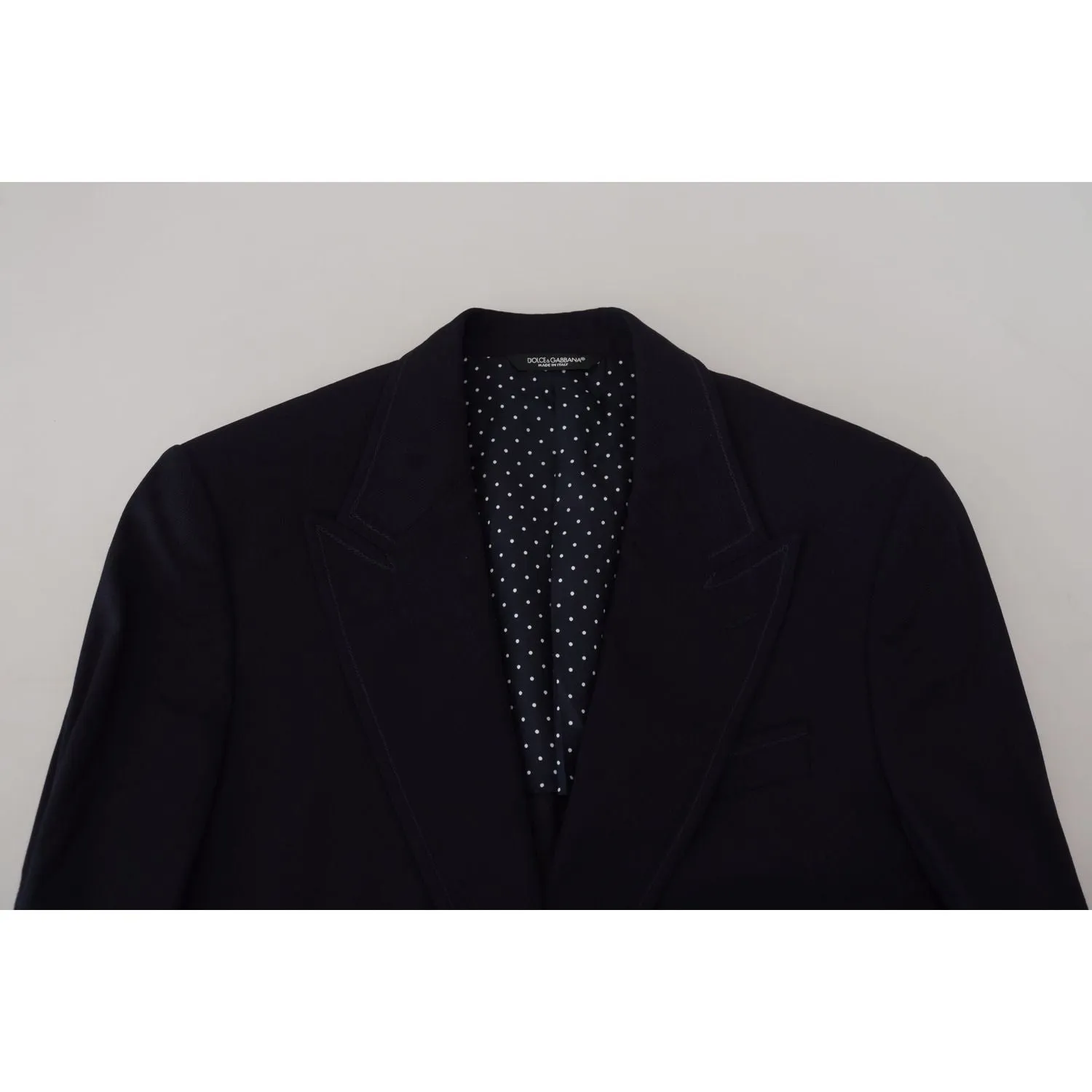 Dolce & Gabbana Elegant Black Single-Breasted Blazer