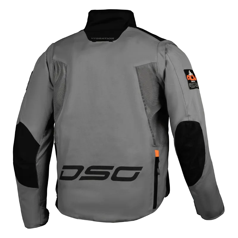 DSG Adv Riding Jacket Grey Black Orange