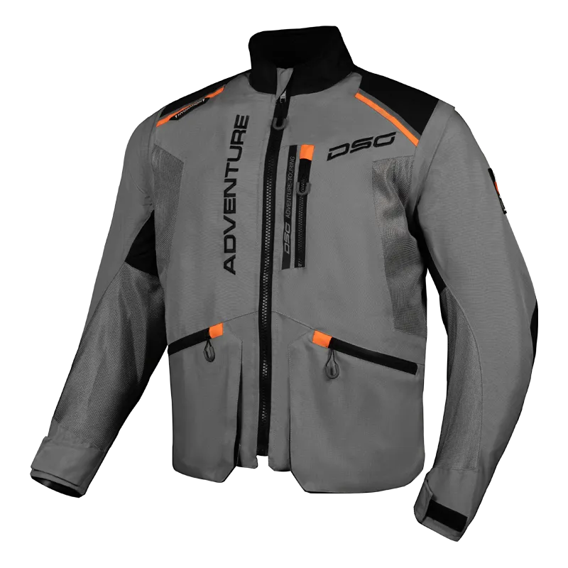 DSG Adv Riding Jacket Grey Black Orange