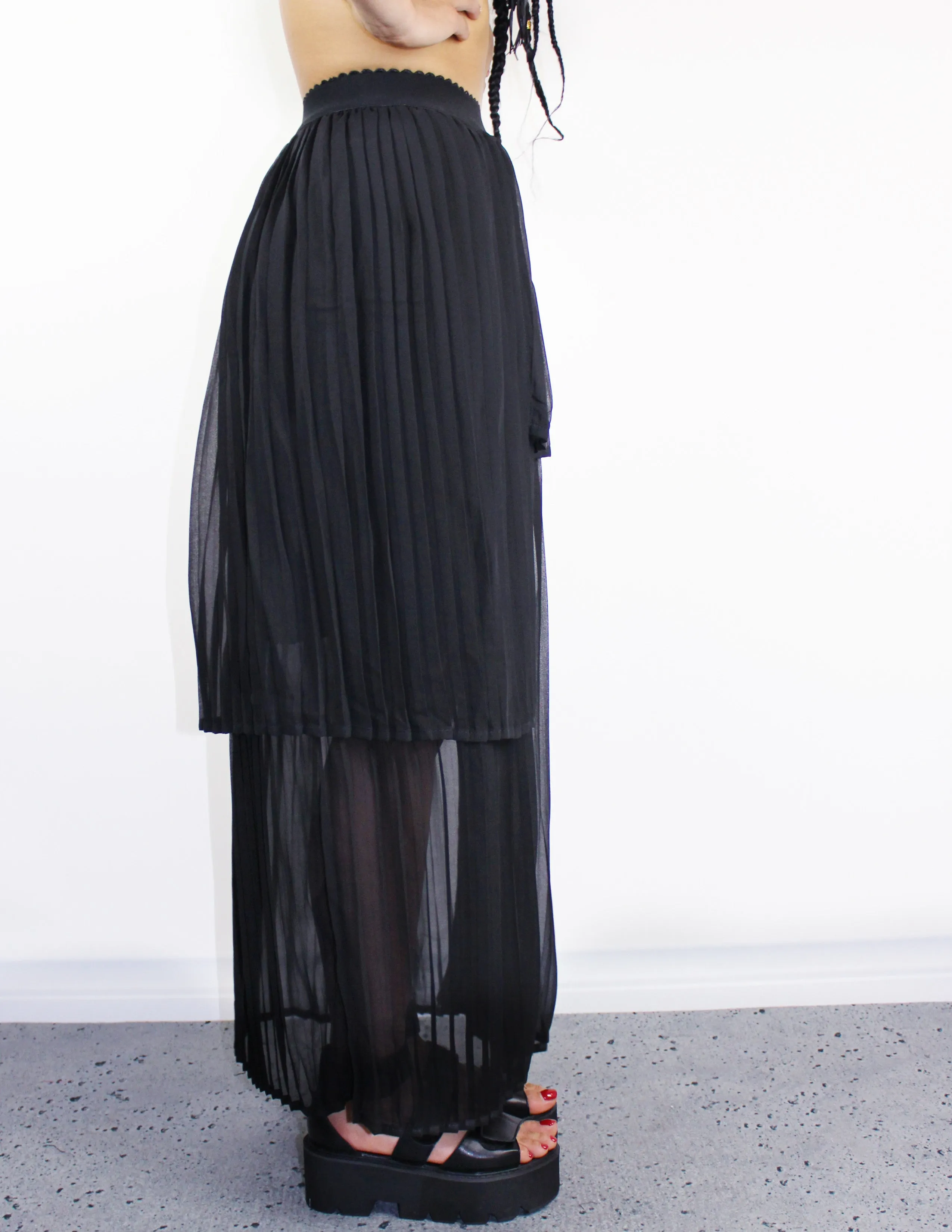 DUNE SKIRT- BLACK