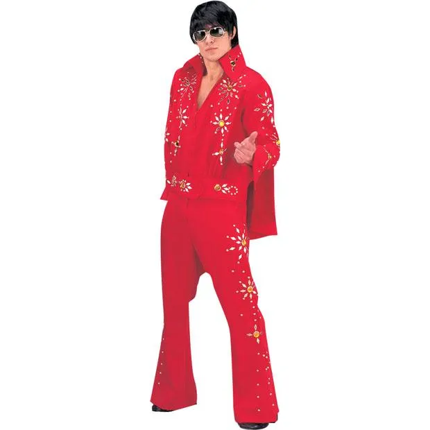 Elvis Costume / 1970's Rock Star / 2 Piece Elvis with Cape / Professional