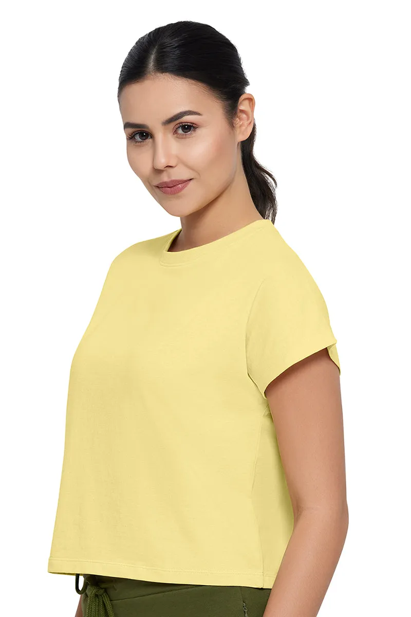 Essential Crop Top - Sunshine