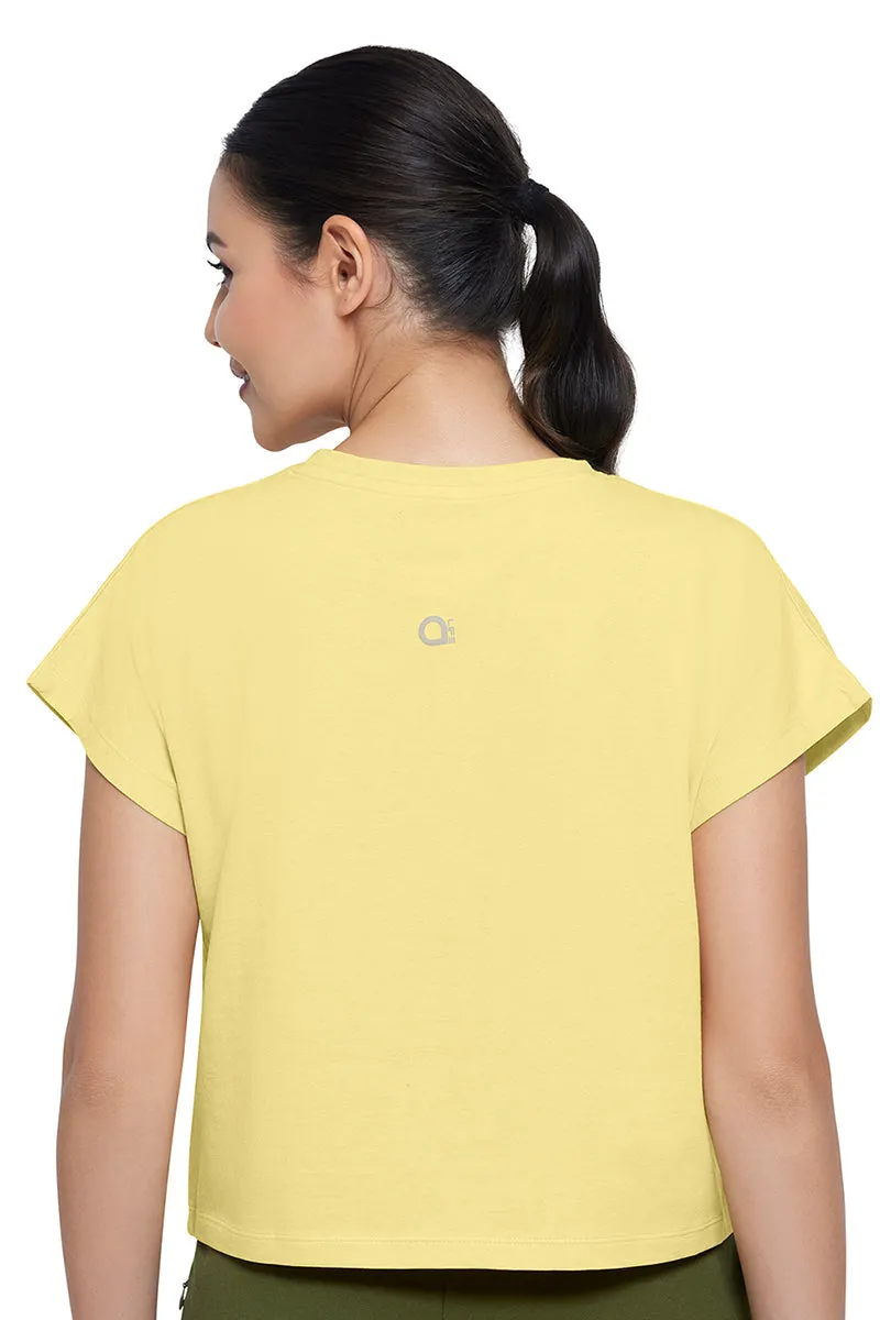 Essential Crop Top - Sunshine