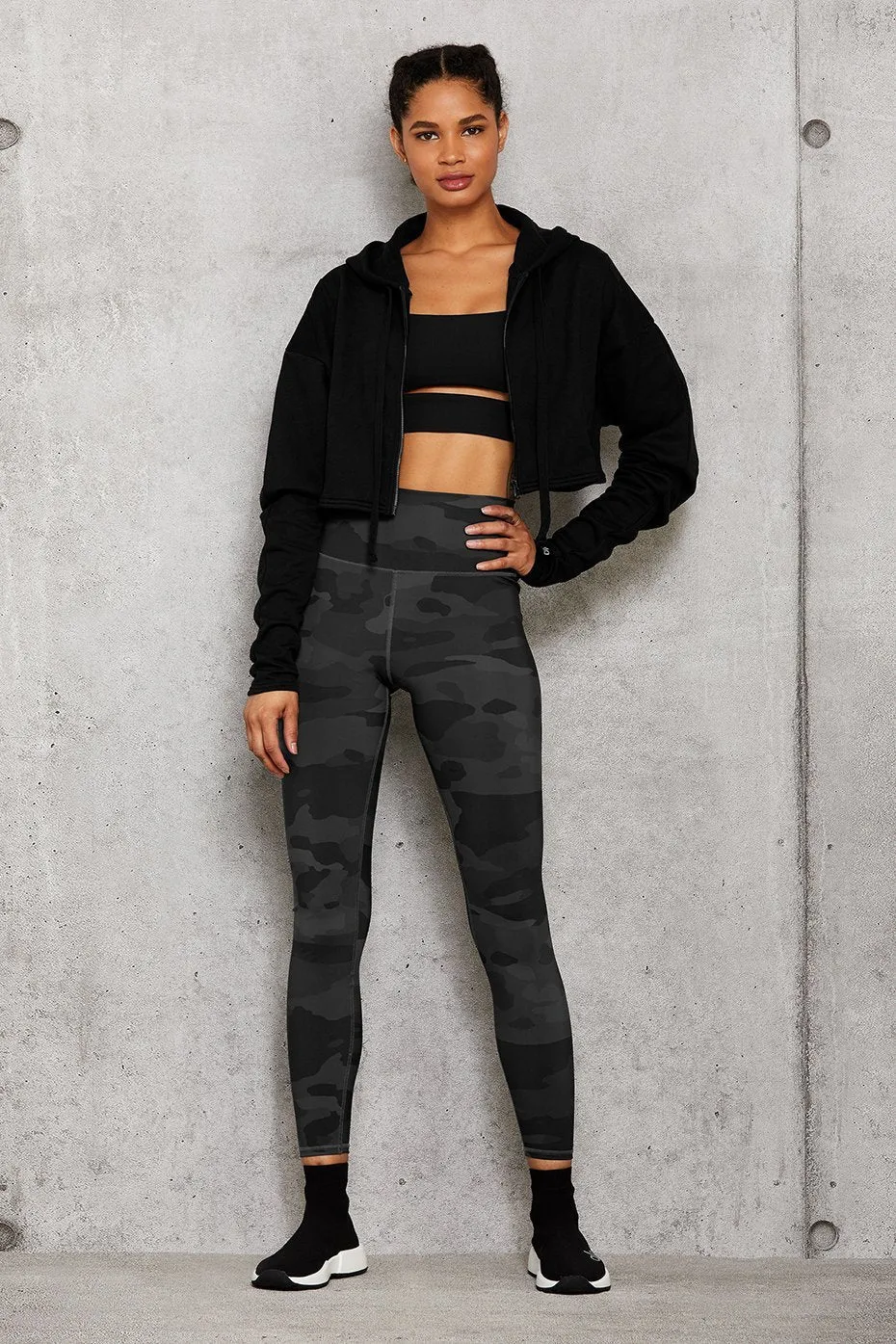 Extreme Crop Jacket - Black