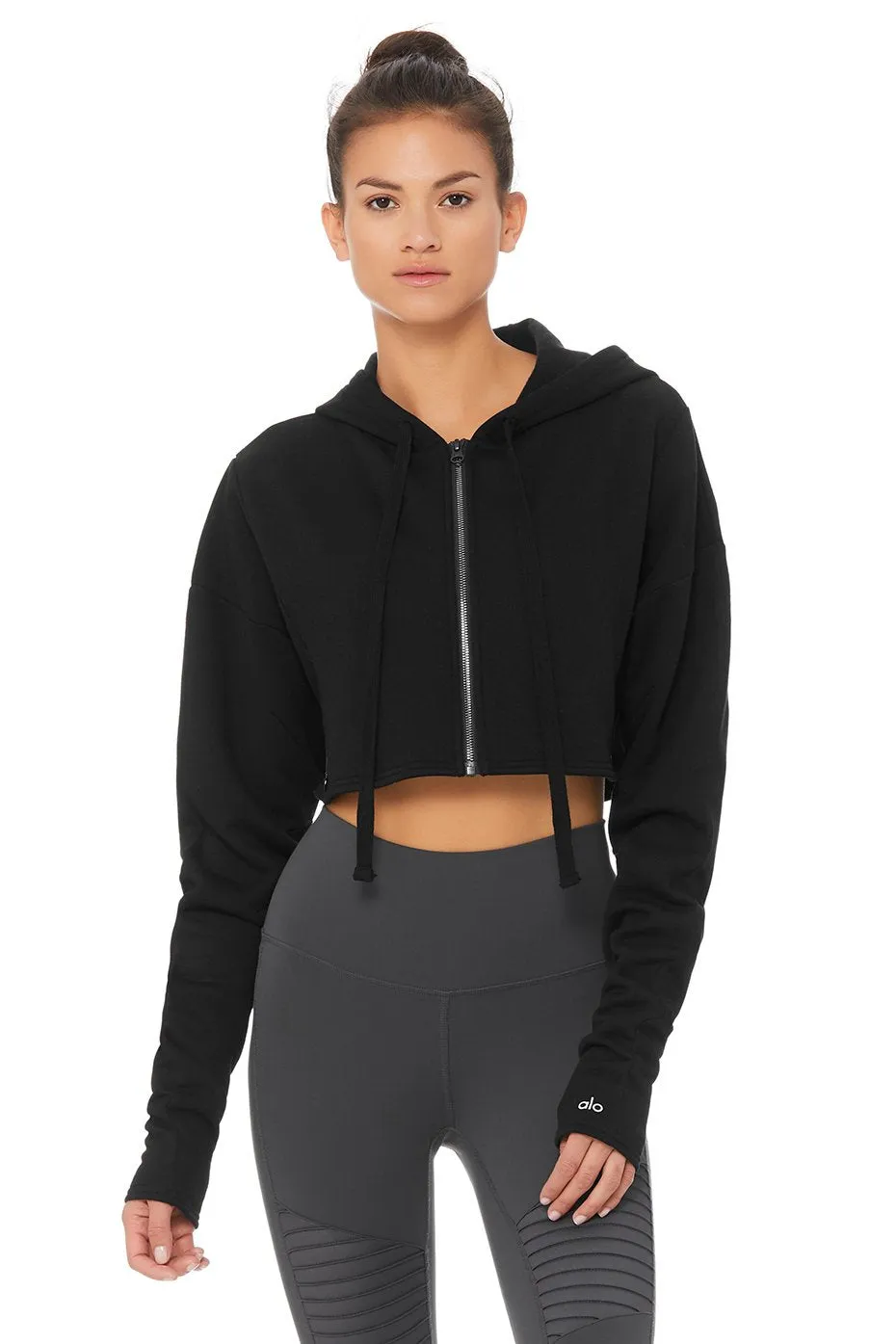 Extreme Crop Jacket - Black