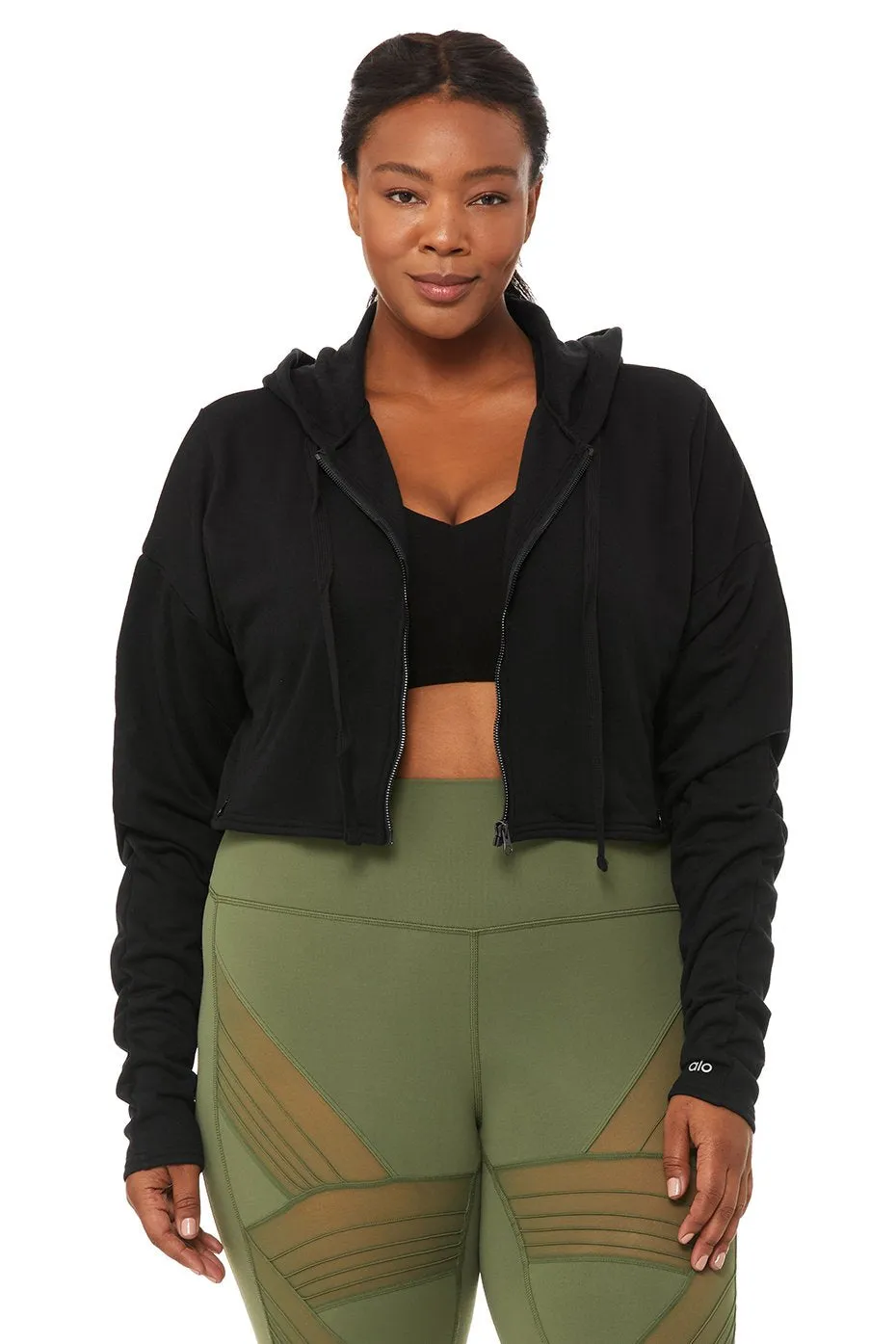 Extreme Crop Jacket - Black