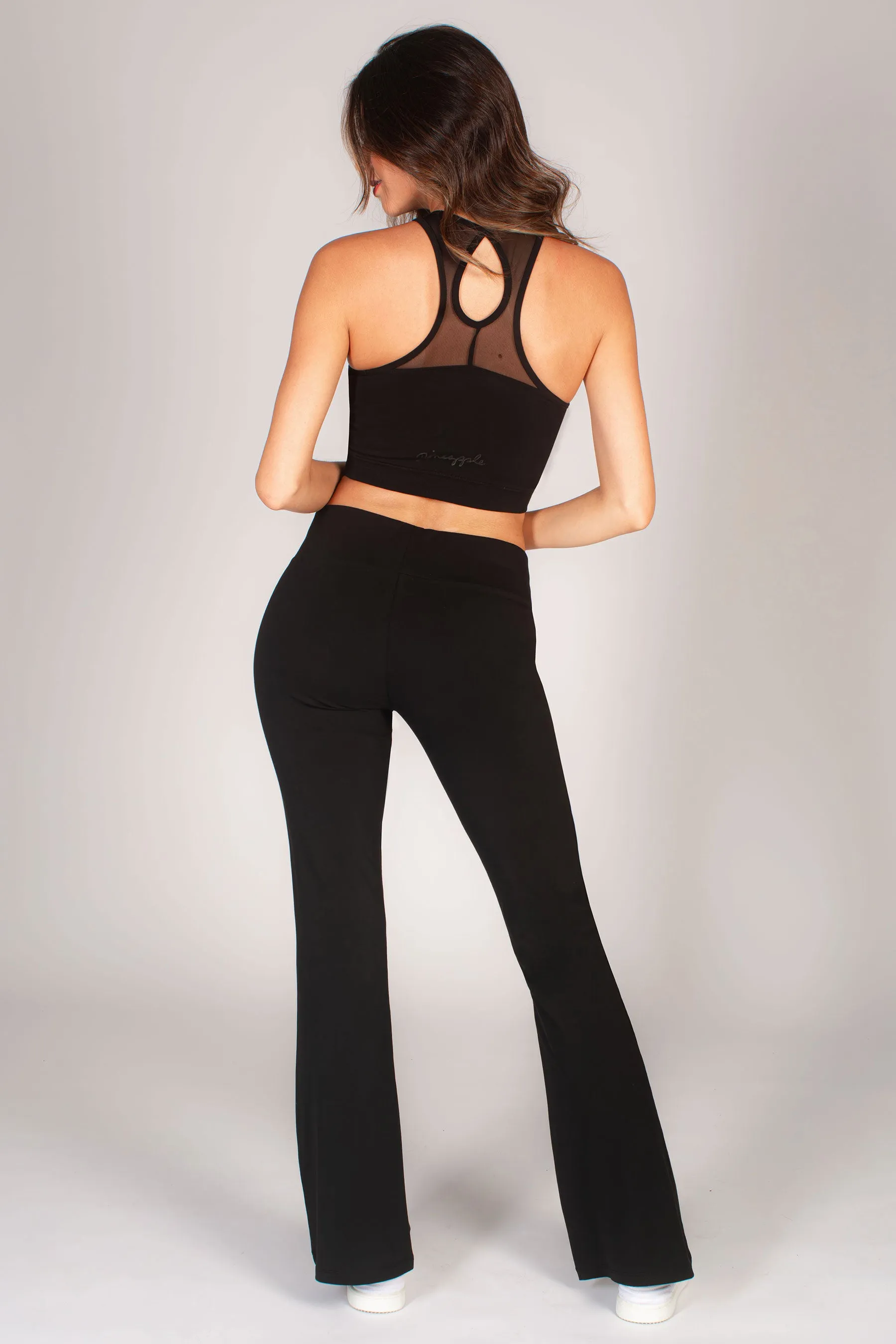 Flare Jersey Trousers