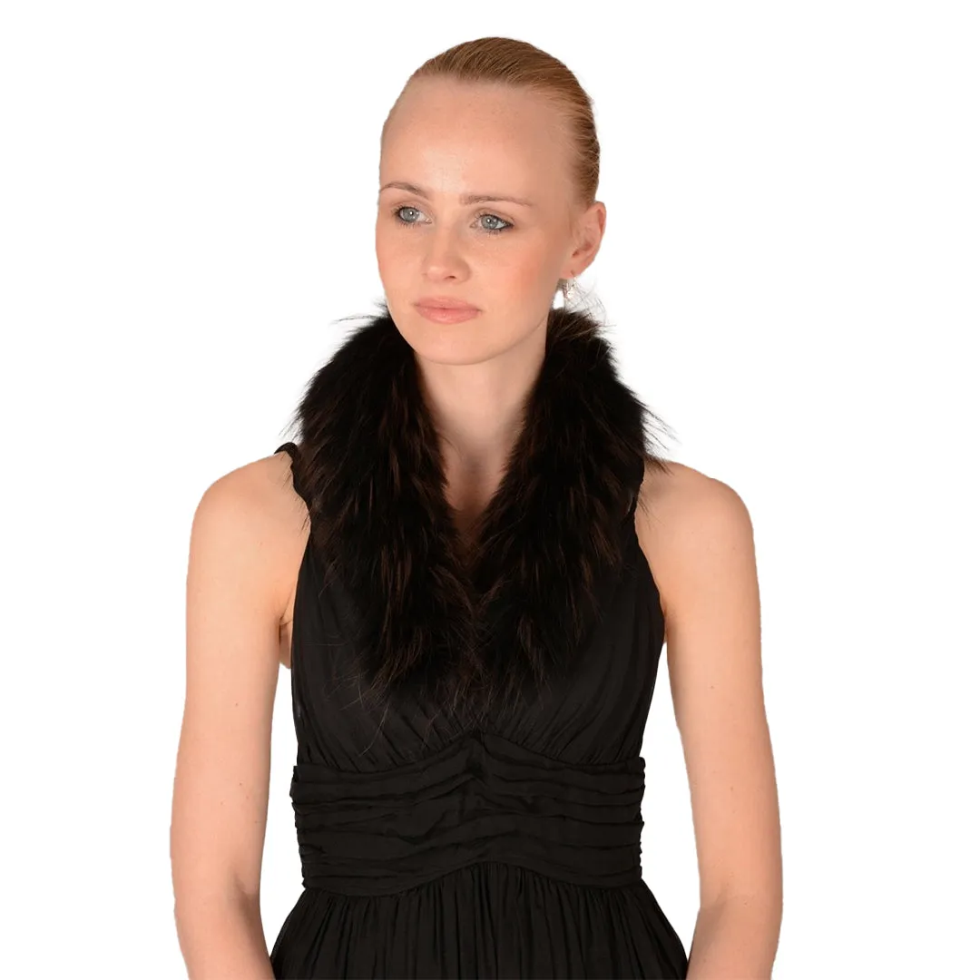 Fox Fur Collar Black by Jayley